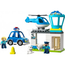 LEGO DUPLO Town Полицейский участок и вертолёт (10959)