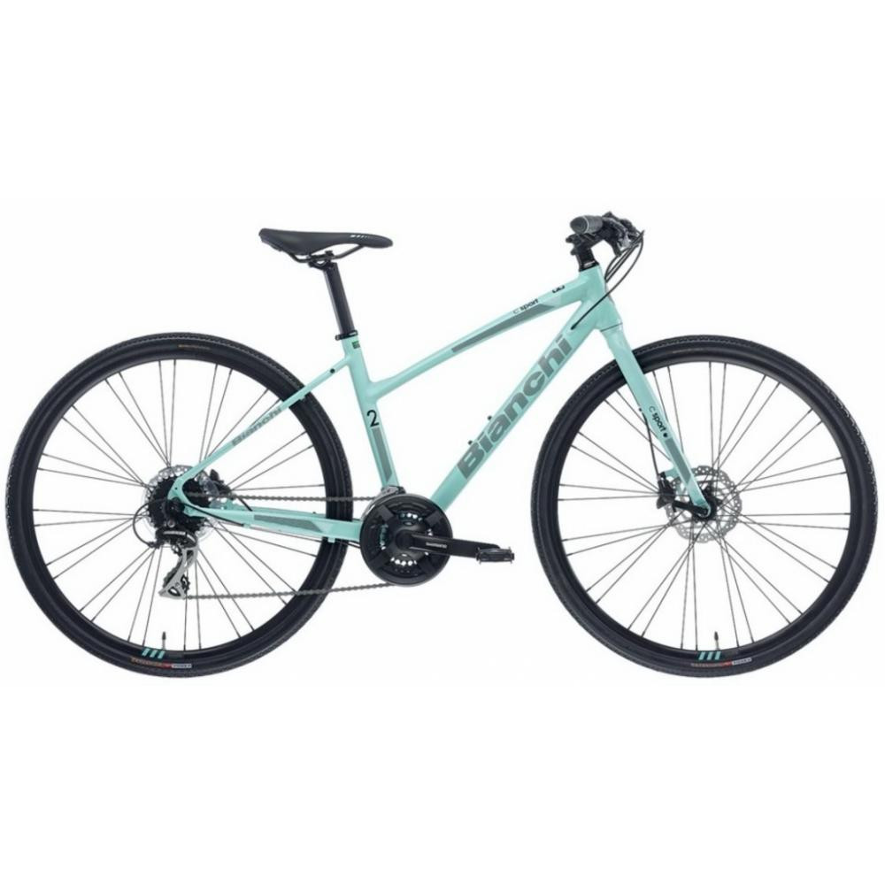 Bianchi C-Sport 2 Dama - Acera 24sp 2021 / рама 43см CK16/Black (YQBD9J43C1) - зображення 1