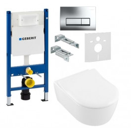 Geberit Duofix 458.178.21.1+Villeroy&Boch Avento 5656RS01