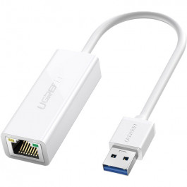 UGREEN CR111 USB 3.0 to RJ45 Gigabit Ethernet White (20255)