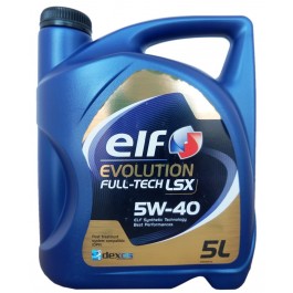 Elf EVOLUTION FULL-TECH LSX 5W-40 5 л