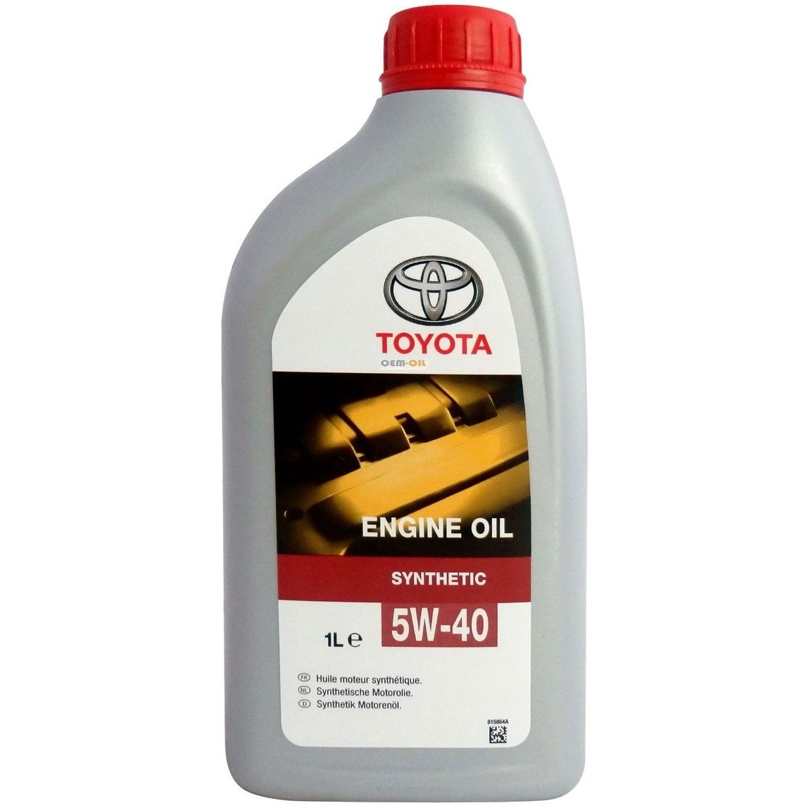 Toyota Engine Oil 5W-40 1л - зображення 1