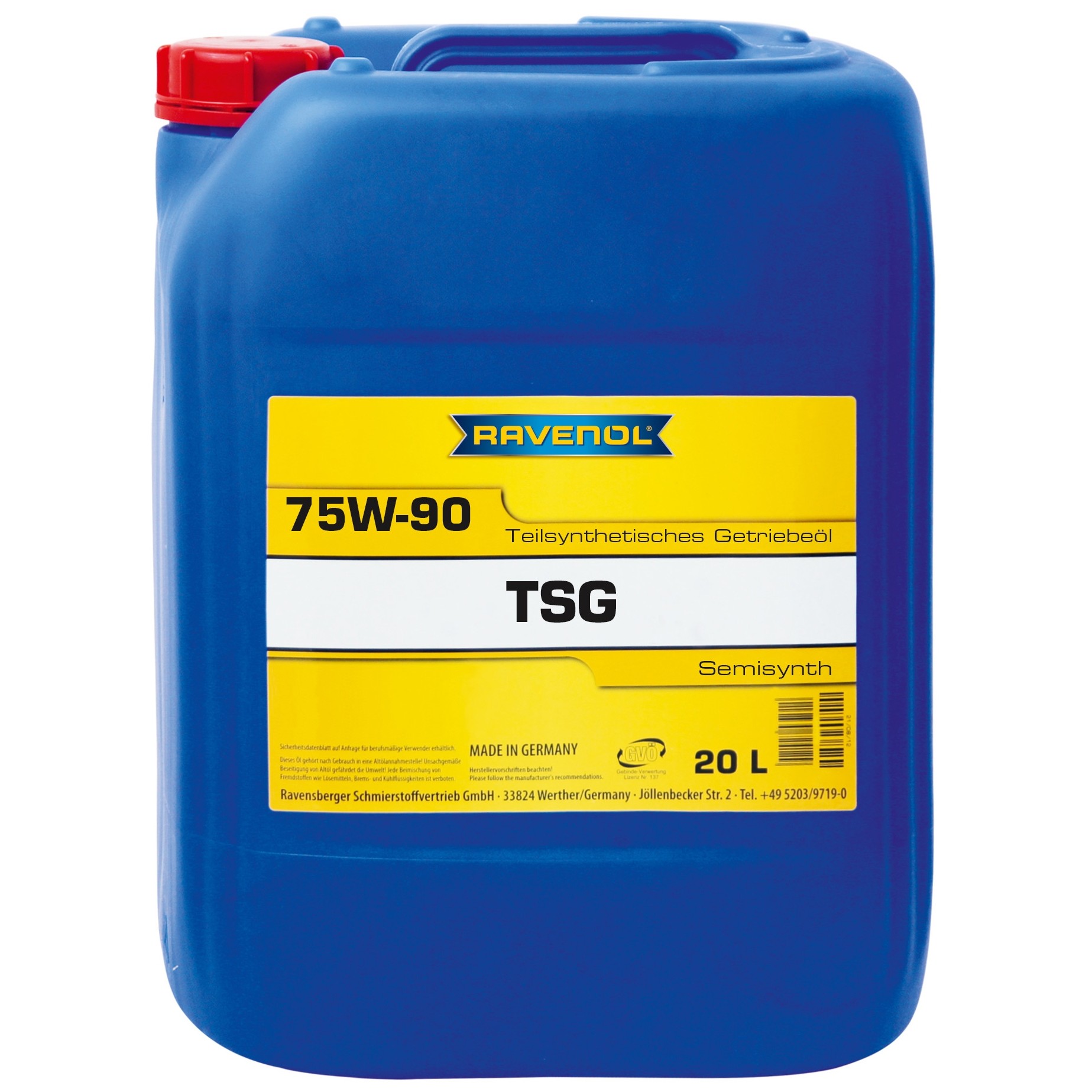 RAVENOL TSG 75W-90 20л - зображення 1