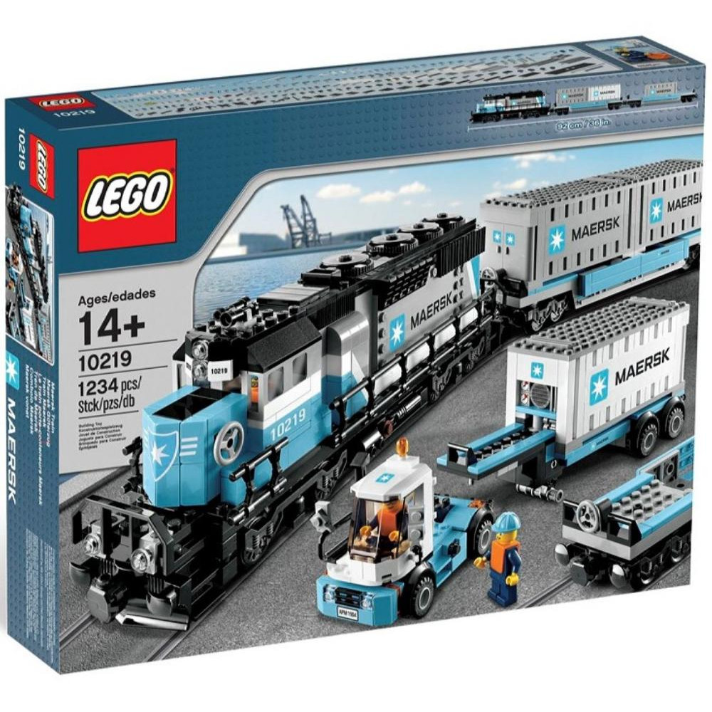 Lego maersk cheap train set