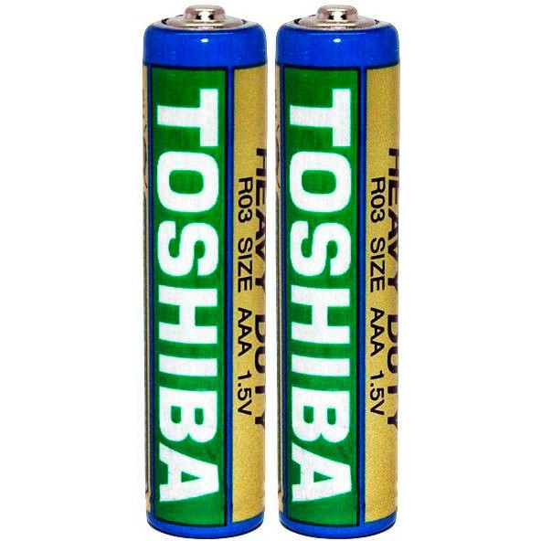 Toshiba AAA bat ZnCl 2шт Heavy Duty Economy Line (00152594) - зображення 1