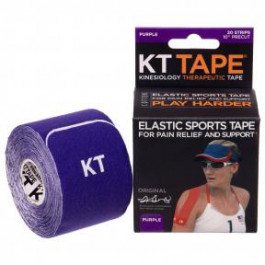  Кинезио тейп (Kinesio tape) KTTP ORIGINAL BC-4786 размер 5смх5м цвета в ассортименте Фиолетовый