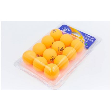 Giant Dragon Набор мячей для настольного тенниса  MT-6558 12штук цвета в ассортименте Оранжевый - зображення 1