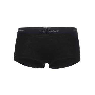 Icebreaker Трусы 175 Everyday Boy Shorts WMN XL Black - зображення 1