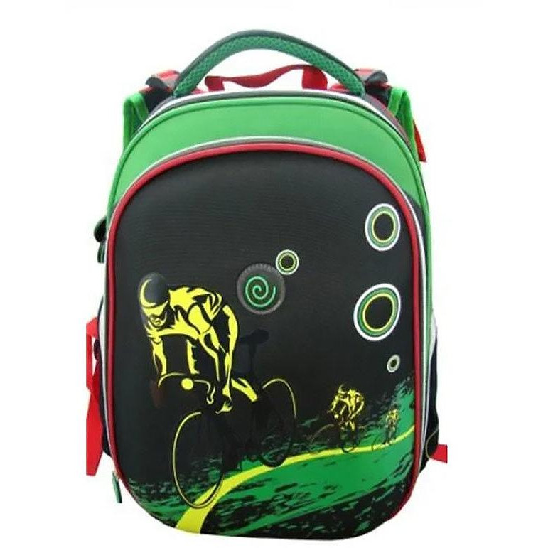 CLASS Ранец  9724 SchoolCase, Bike, 39x28x21см - зображення 1