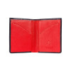 Visconti Мужской кожаный кошелек  VSL-21 с RFID black red (VSL21 BLK/RED) - зображення 2