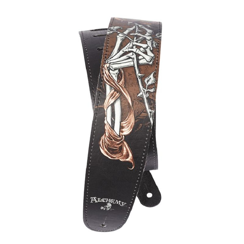 Planet waves 25LAL05 Alchemy Leather Guitar Strap - Cryptorosa - зображення 1