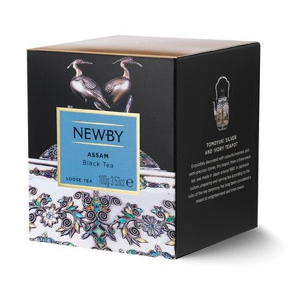 Newby Черный чай Ассам 100 г картон (220010) - зображення 1