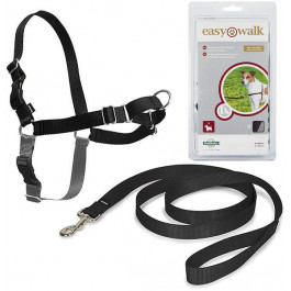 Premier Шлея  Easy Walk для собак антіривок чорна S 0.176 кг (51014)