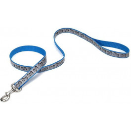 Coastal Повідець  Lazer для собак світловідбиваючий блакитний 1.6 смx1.2 м (36960)
