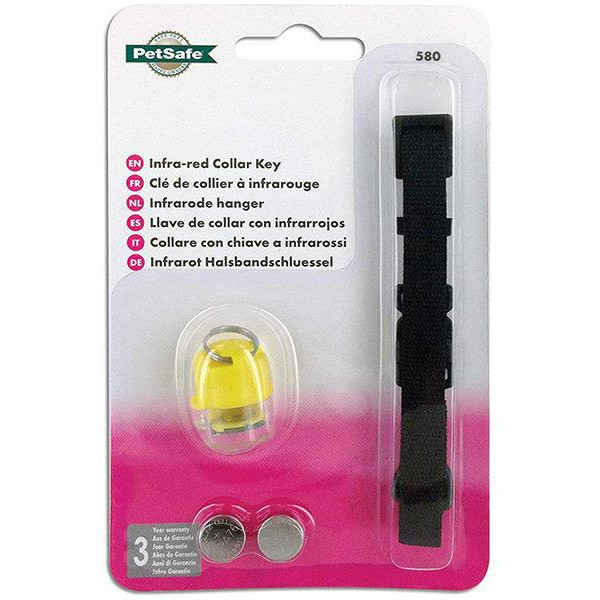 PetSafe Нашийник  Staywell Infra-red Collar Key для котів з інфрачервоним ключем чорний (52242) - зображення 1