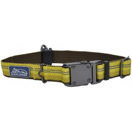 Coastal Нашийник  K9 Explorer для собак нейлон жовтий 2.5x30-45 см (44398)