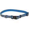 Coastal Нашийник  Lazer для собак світловідбиваючий синій 1.6 смx30-45 см (36956) - зображення 1