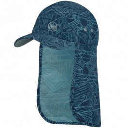   Buff Кепка  Kids Bimini Cap kasai night blue Синий-Голубой