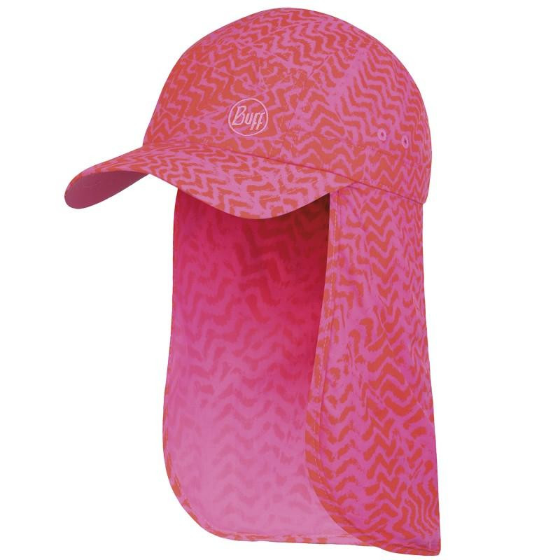 Buff Кепка  Kids Bimini Cap kumkara fuchsia Розовый - зображення 1