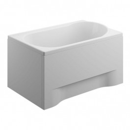 Polimat Фронтальна панель для ванни  110 см, білий (00551)