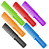 BARBERTOOLS Упаковка разноцветных расчесок для стрижки под машинку Радуга 6 шт. (904100 6 шт.) - зображення 1