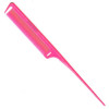 Ingrid Cosmetics Розовая расческа с пластиковым шпикулем и линейкой Y5 Exotic color line 23 см (Y5-886 PIN) - зображення 1
