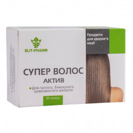 Elit-Pharm Супер Волос Актив, 50 капсул, Элит-фарм (EF-SupervolosAktiv-50)