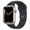 Apple Watch Series 7 GPS + Cellular 45mm Starlight A. Case w. Midnight S. Band (MKM53+MKUQ3) - зображення 1