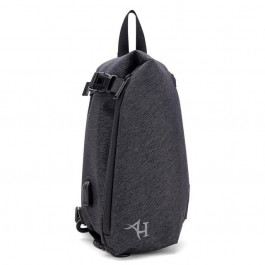 Arctic Hunter Модный небольшой однолямочный рюкзак-мешок  XB00045, влагозащищённый, 6л (XB00045 black)