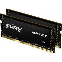 Kingston FURY 32 GB (2x16GB) SO-DIMM DDR4 3200 MHz Impact (KF432S20IB1K2/32) - зображення 1