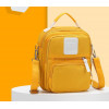LaGaffe Мини рюкзак  1088 "To Youth" из эко ткани с водоотталкивающими свойствами и 6 карманами, 5л Желтый ( - зображення 2