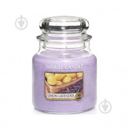   Yankee Candle Свічка Lemon Lavender 411 г (5038580000368)