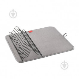 Metaltex Сушилка для посуды 321680 Dry-Tex Lava с ковриком серый