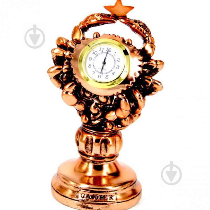 Classic Art Статуэтка настольные часы знак зодиака Рак T1136 - зображення 1
