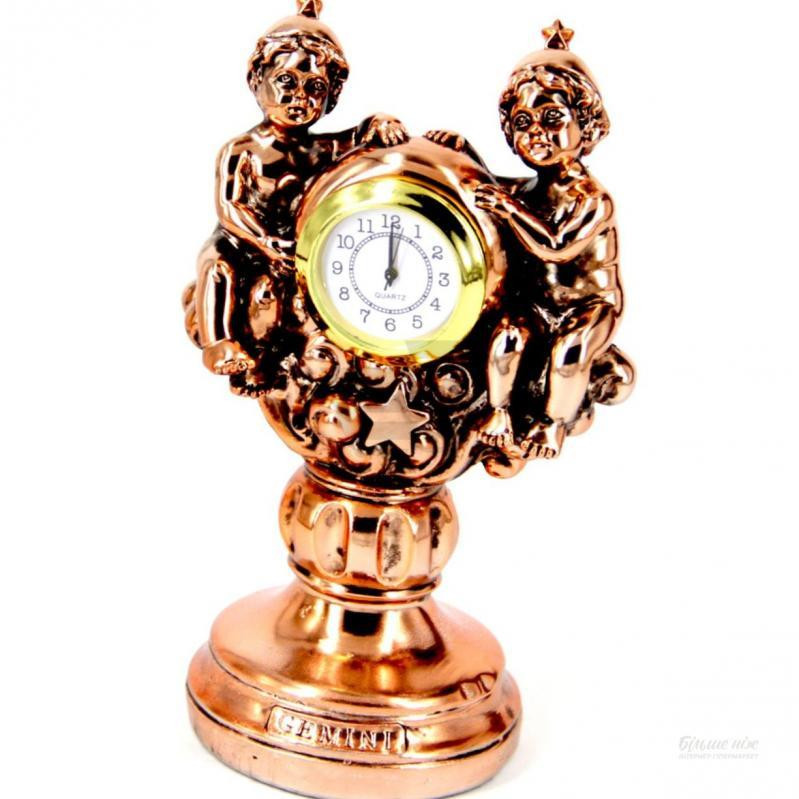 Classic Art Статуэтка настольные часы знак зодиака Близнецы T1131 - зображення 1