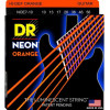 DR NOE7-10 Hi-Def Neon Orange K3 Coated Medium 7-String Electric Guitar 10/56 - зображення 1
