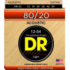 DR Струны для акустической гитары HA-12 Hi-Beam 80/20 (12-54) Medium - зображення 1