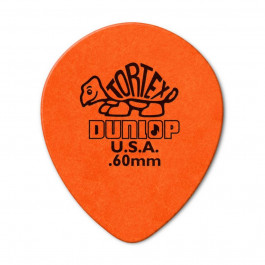   Dunlop Медиатор  4131 Tortex Tear Drop Guitar Pick 0.60 mm (1 шт.)