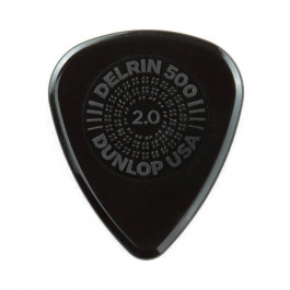 Dunlop Медиатор  4500 Prim Grip Delrin 500 Guitar Pick 2.0 mm (1 шт.)
