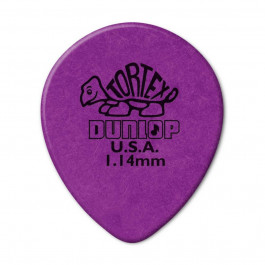   Dunlop Медиатор  4131 Tortex Tear Drop Guitar Pick 1.14 mm (1 шт.)