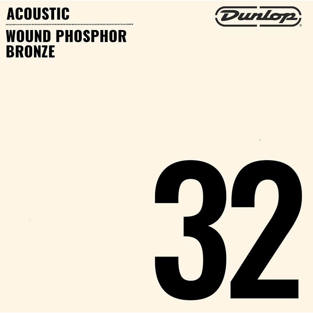 Dunlop Струна DAP32 Wound Phosphor Bronze Acoustic String .032 - зображення 1