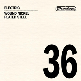 Dunlop Струна DEN36 Wound Nickel Plated Steel Electric String .036