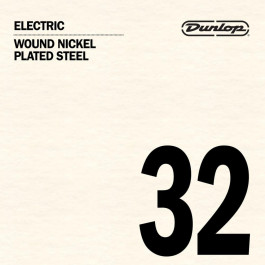 Dunlop Струна DEN32 Wound Nickel Plated Steel Electric String .032