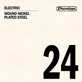Dunlop Струна DEN24 Wound Nickel Plated Steel Electric String .024