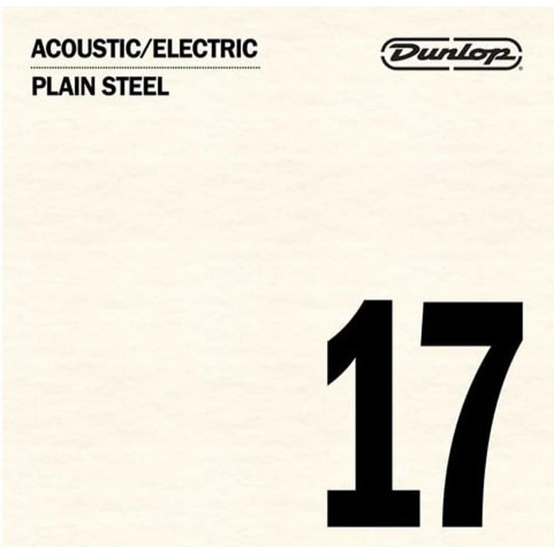 Dunlop Струна DPS17 Acoustic Electric Plain Steel String .017 - зображення 1