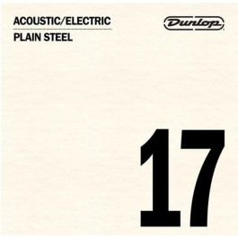 Dunlop Струна DPS17 Acoustic Electric Plain Steel String .017