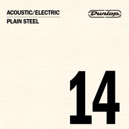 Dunlop Струна DPS14 Acoustic Electric Plain Steel String .014