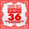Ernie Ball Струна 1136 Nickel Wound Electric Guitar String .036 - зображення 1