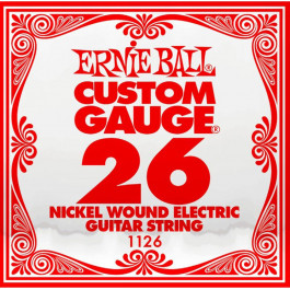 Ernie Ball Струна 1126 Nickel Wound Electric Guitar String .026