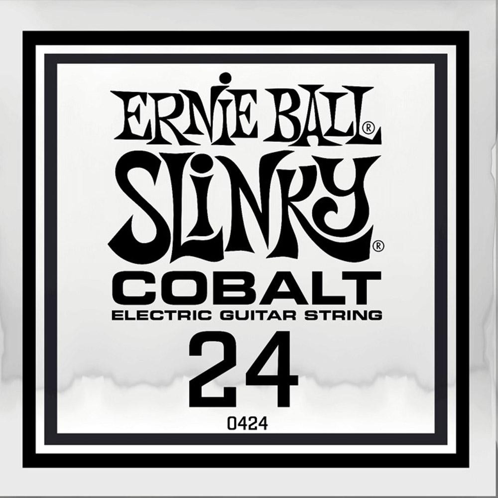 Ernie Ball Струна  P10424 Slinky Cobalt Electric Guitar Single String .024 - зображення 1
